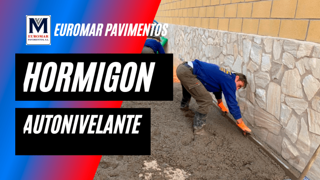 hormigón autonivelante