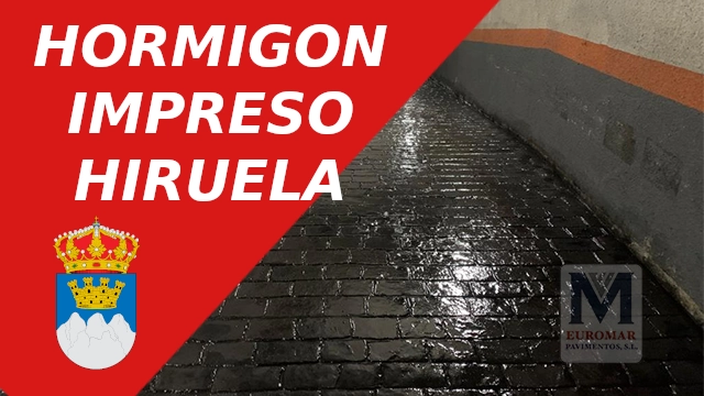 hormigon impreso la hiruela