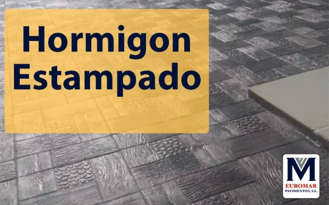 hormigon estampado